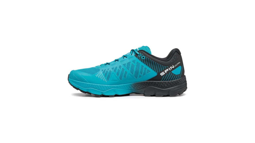 Scarpa Spin Ultra Trailrunning Shoes - Mens, Azure/Black, 47, 33069/350-AzrBlk-47