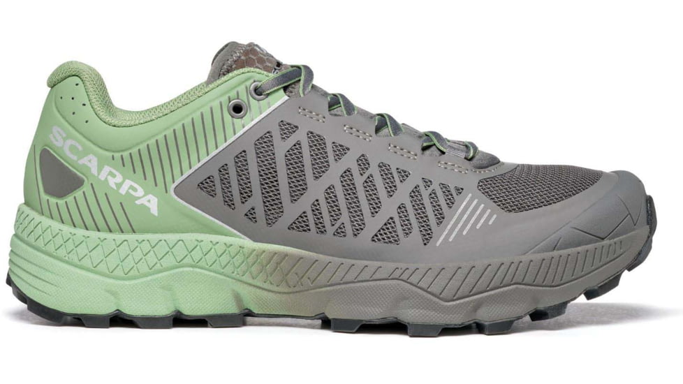 Scarpa Spin Ultra Trailrunning Shoes - Women's, 36 Euro, Shark/Mineral Green, 33069/352-SrkMgrn-36