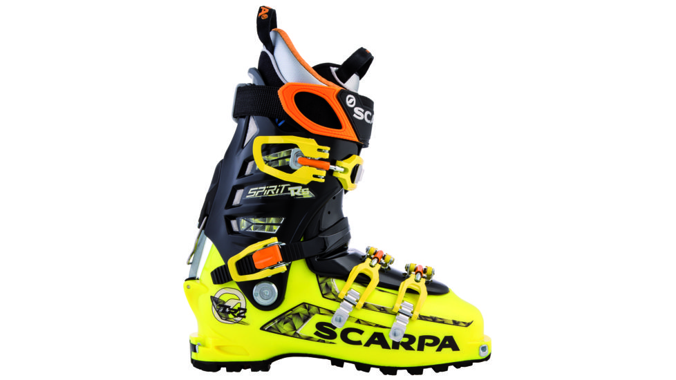 Scarpa Spirit RS Alpine Touring Boot-Yellow-27