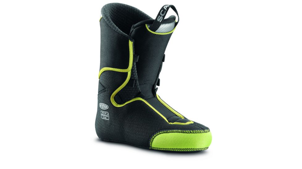 Scarpa T2 Eco Telemark Boots - Mens, True Blue/Acid Green, 25, 12211/501.3-TblAgrn-25.0