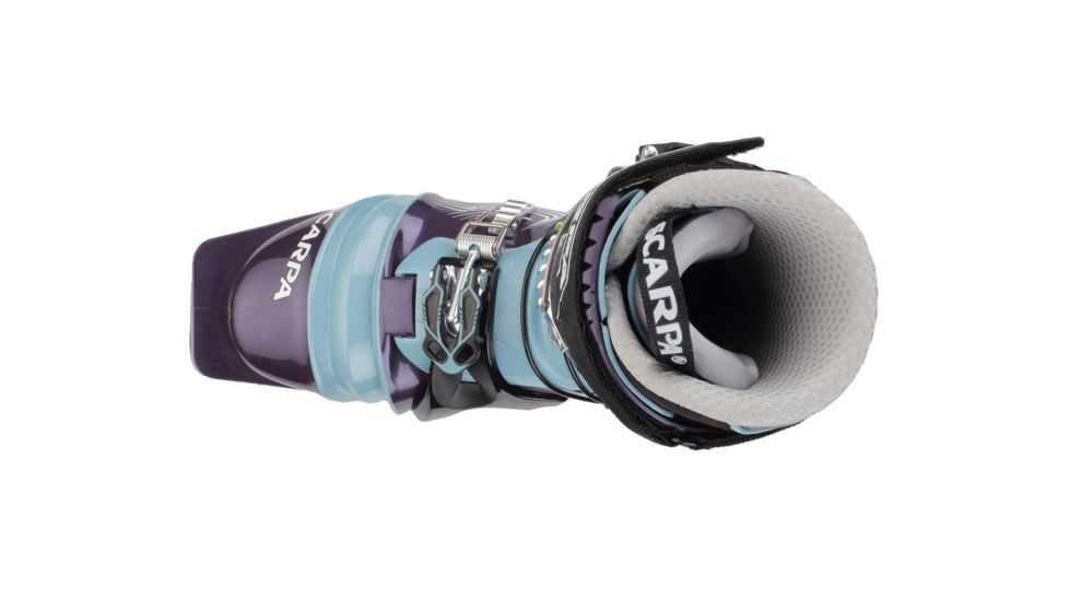 Scarpa T2 Eco -Womens, Bourgogne/Polar Blue, 24.5, 12211/502.3-BouPblu-24.5
