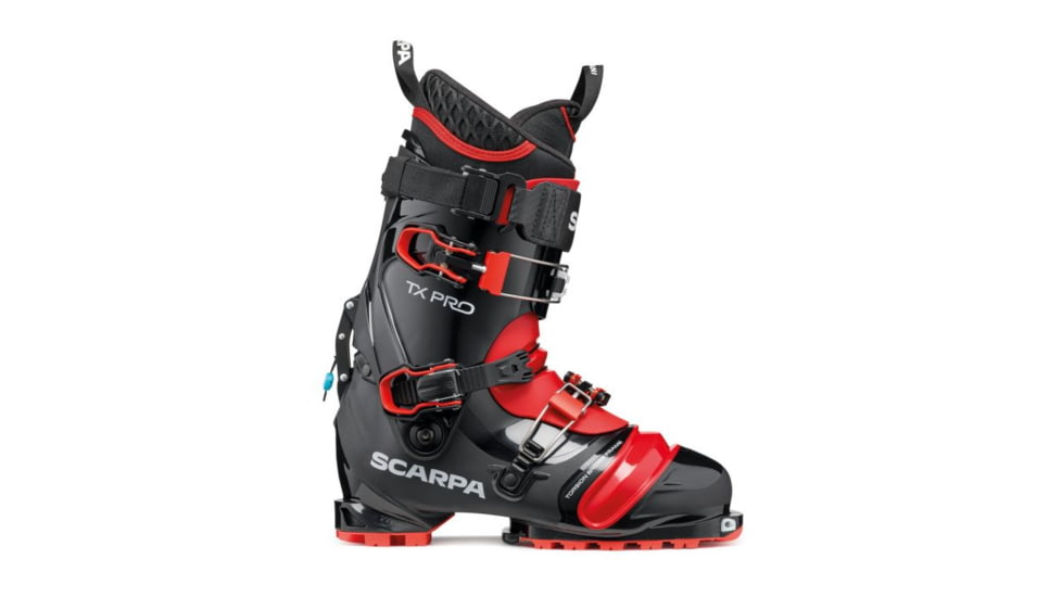 Scarpa TX PRO Ski Boots - Mens, Black/Red, 29, 12220/501-BlkRed-29.0