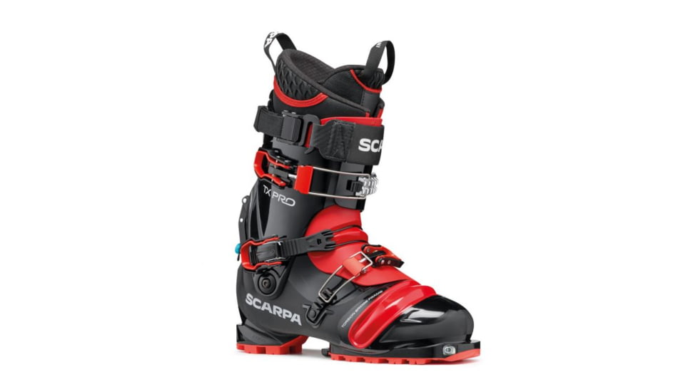 Scarpa TX PRO Ski Boots - Mens, Black/Red, 29, 12220/501-BlkRed-29.0