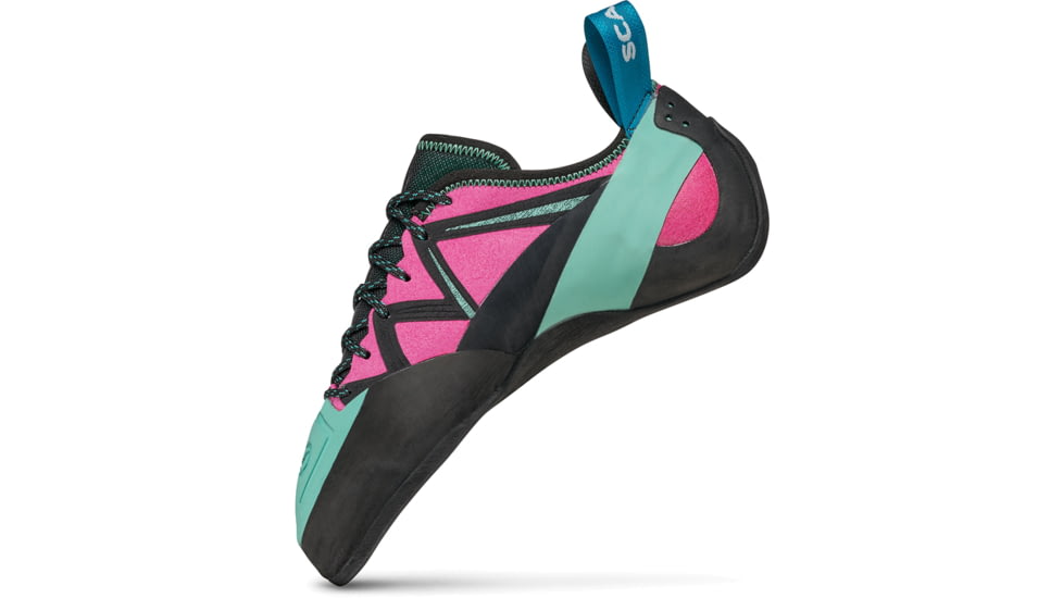 Scarpa Vapor Climbing Shoes - Womens, Dahlia/Maldive, 40.5, 70061/002-DalMal-40.5