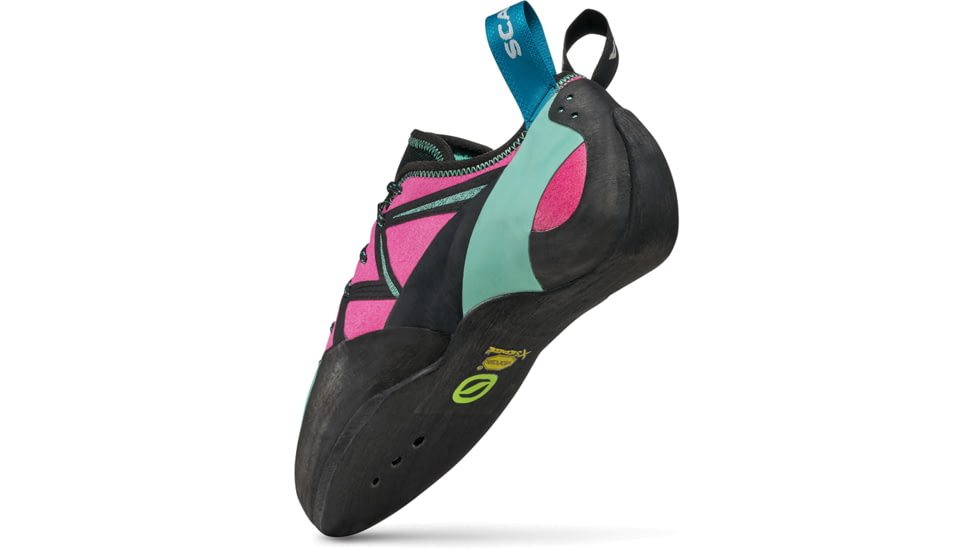 Scarpa Vapor Climbing Shoes - Womens, Dahlia/Maldive, 40.5, 70061/002-DalMal-40.5