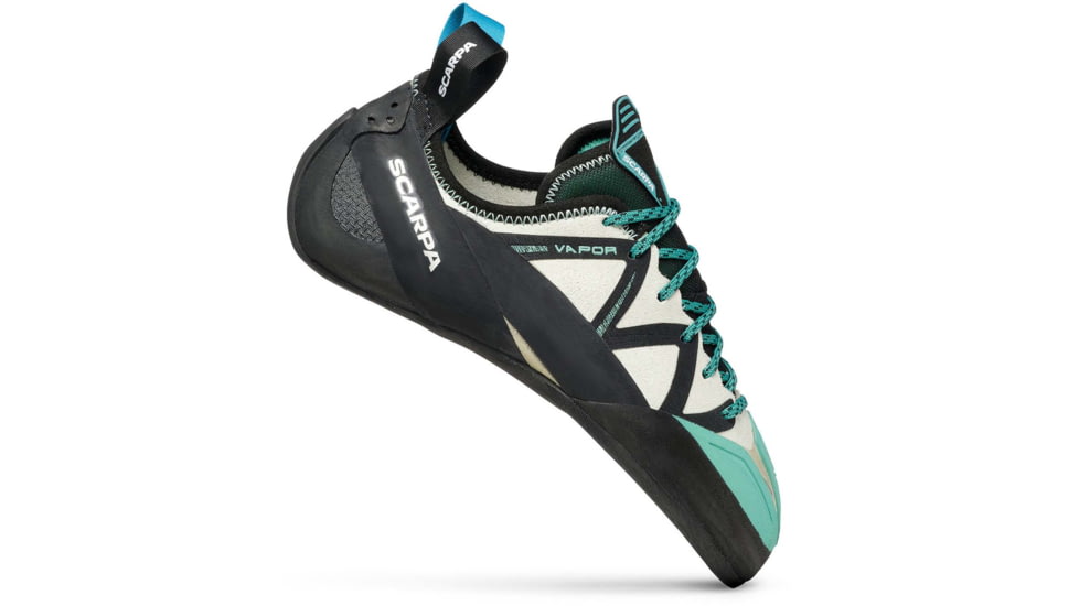 DEMO, Scarpa Vapor Climbing Shoes - Women's, Dust Gray/Aqua, 37.5, 70074/002-DgryAqua-37.5
