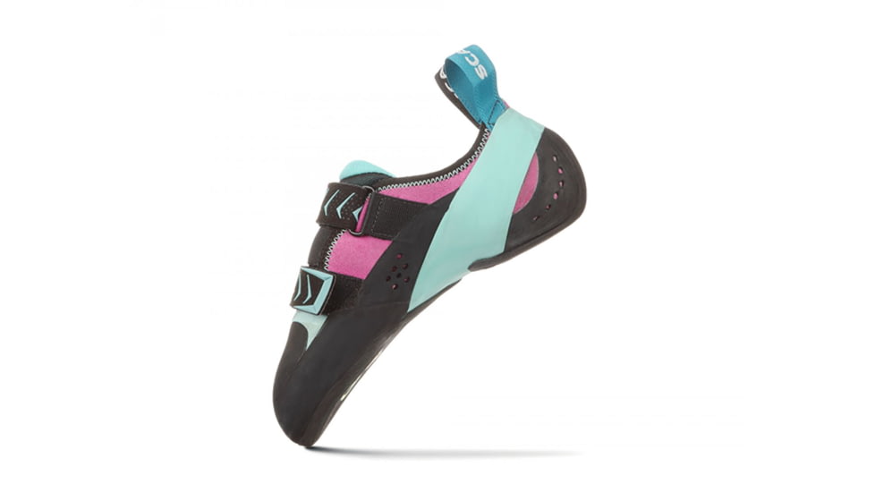 Scarpa Vapor V Climbing Shoes - Womens, Dahlia/Aqua, Medium, 34.5, 70040/002-DalAqua-34.5