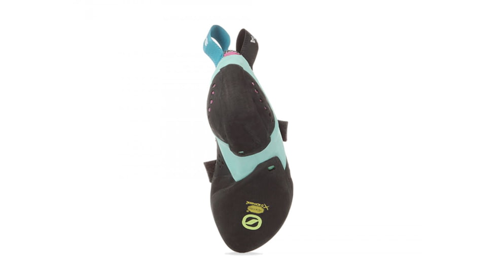 Scarpa Vapor V Climbing Shoes - Womens, Dahlia/Aqua, Medium, 34.5, 70040/002-DalAqua-34.5
