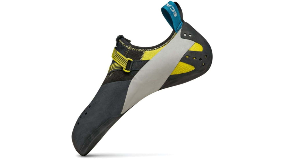 Scarpa Veloce Climbing Shoes - Mens, Black/Yellow, 41.5 Euro, 70065/001-BlkYel-41.5