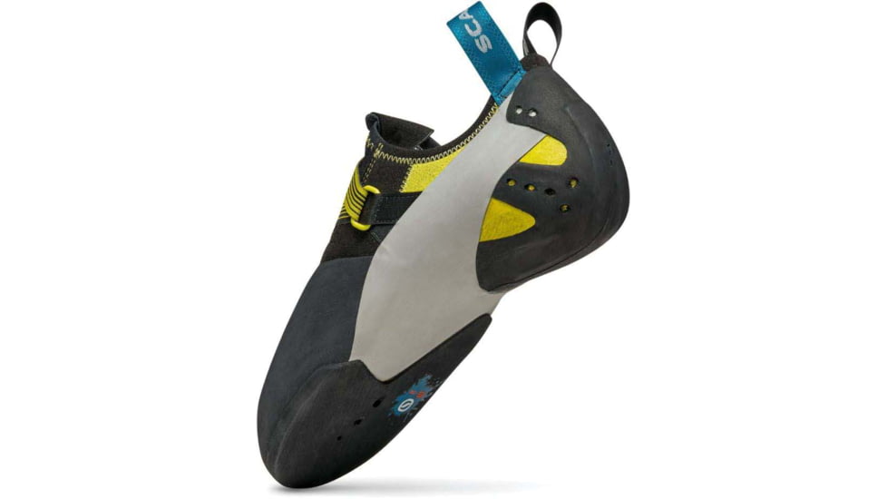 Scarpa Veloce Climbing Shoes - Mens, Black/Yellow, 41.5 Euro, 70065/001-BlkYel-41.5
