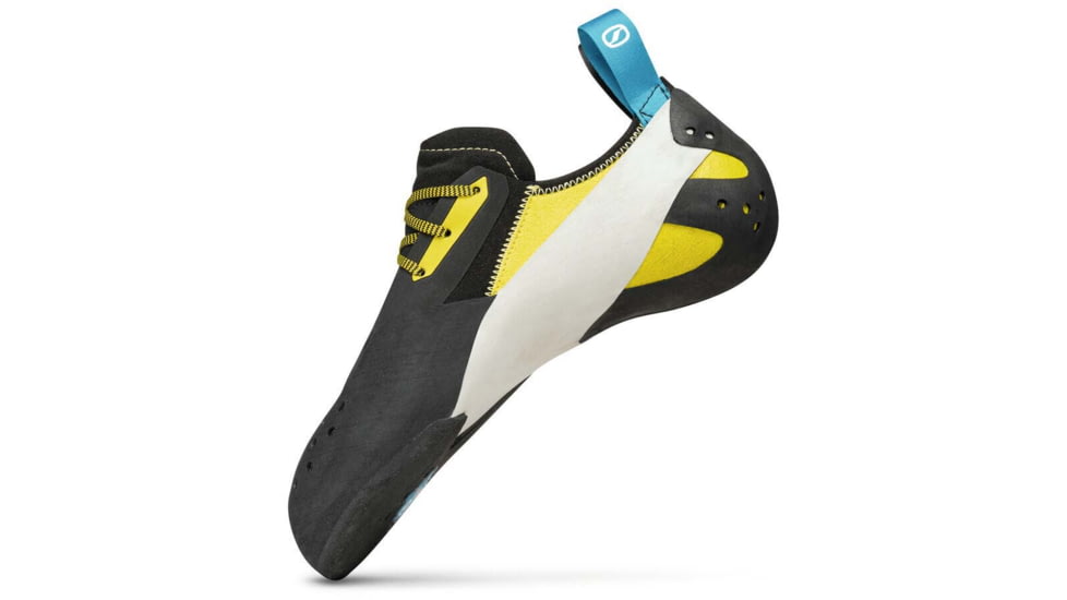 Scarpa Veloce L Climbing Shoes - Mens, Black/Yellow, 44, 70079/001-BlkYel-44