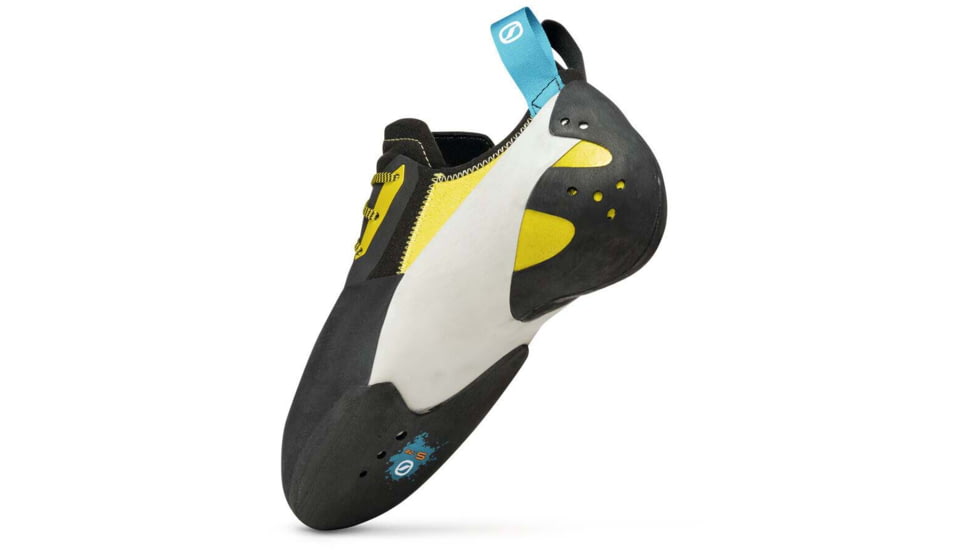 Scarpa Veloce L Climbing Shoes - Mens, Black/Yellow, 44, 70079/001-BlkYel-44