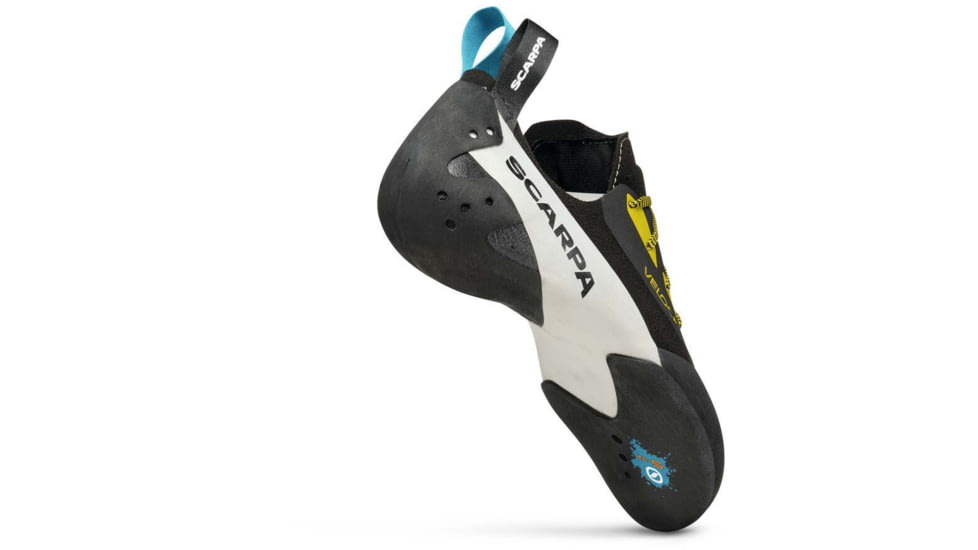 Scarpa Veloce L Climbing Shoes - Mens, Black/Yellow, 44, 70079/001-BlkYel-44