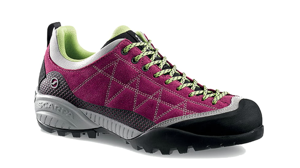 Zen Pro Hiking Shoe - Womens-Cherry/Lime-Medium-40