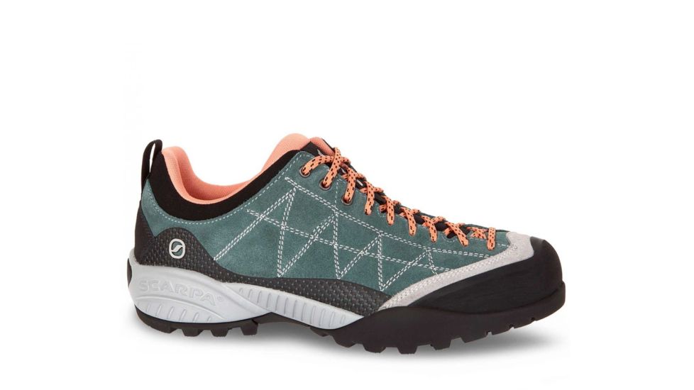 USED Scarpa Zen Pro Hiking Shoes - Women's, Nile Blue/Salmon, 40.5, 72530/352-NibluSal-40.5, EDEMO1