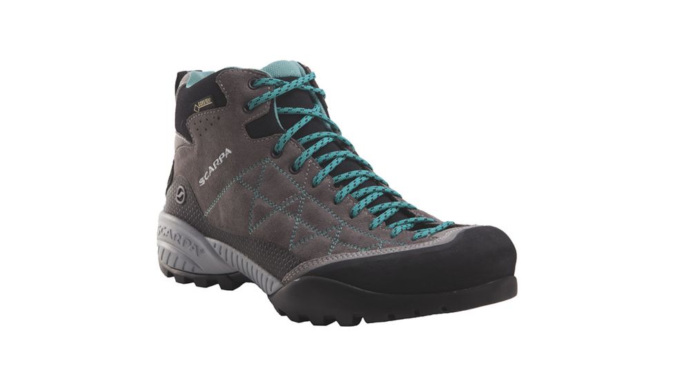 Scarpa Zen Pro Mid GTX Hiking Shoe - Women's, Mid Grey/Lagoon, 40.5 EU 72525/202-MidgryLag-40.5