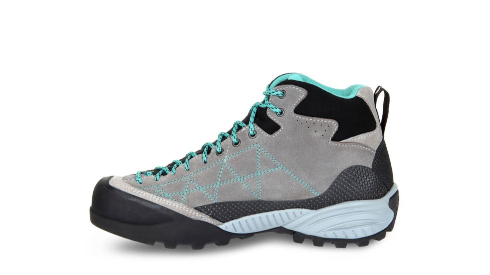 Scarpa Zen Pro Mid GTX Hiking Shoe - Womens, Mid Grey/Lagoon, 40.5, 72525/202-MidgryLag-40.5