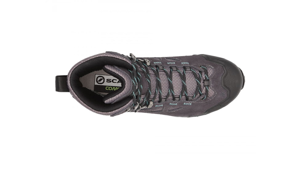 Scarpa ZG Lite GTX Shoes - Womens, Dark Grey/Lagoon, Medium, 39, 67080/202-DgryLag-39