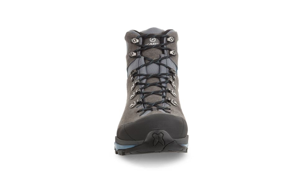 Scarpa ZG Trek GTX Backpacking Boots - Mens, Titanium/Lake Blue, Medium, 40, 67075/200-TitLblu-40