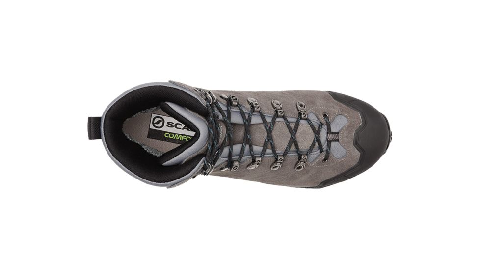 Scarpa ZG Trek GTX Backpacking Boots - Mens, Titanium/Lake Blue, Medium, 40, 67075/200-TitLblu-40