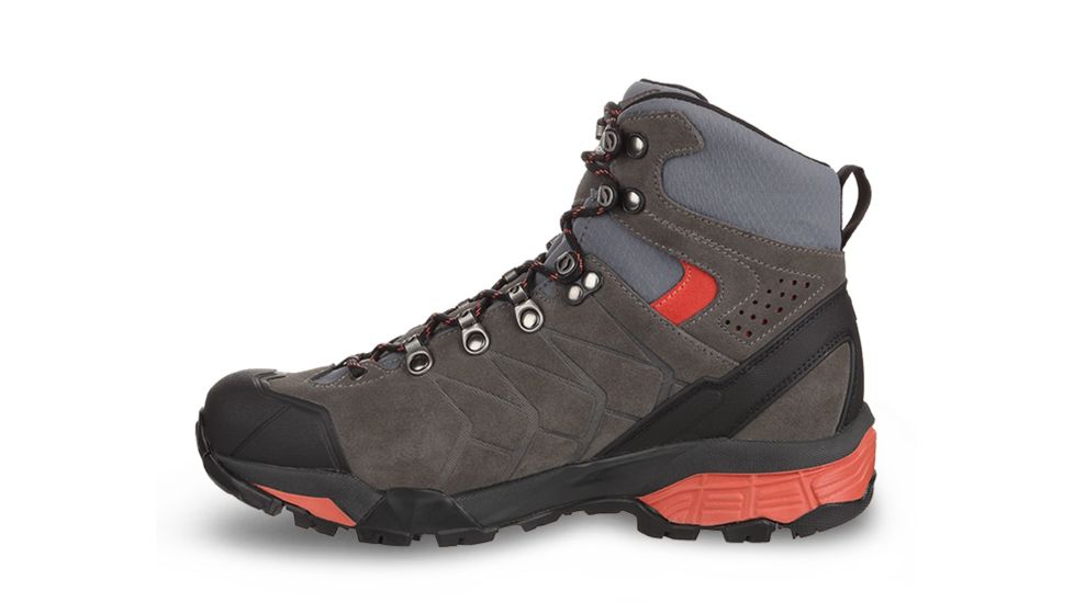 Scarpa ZG Trek GTX Backpacking Boots - Womens, Titanium/Red Ibiscus, Medium, 36, 67075/202-TitRibc-36