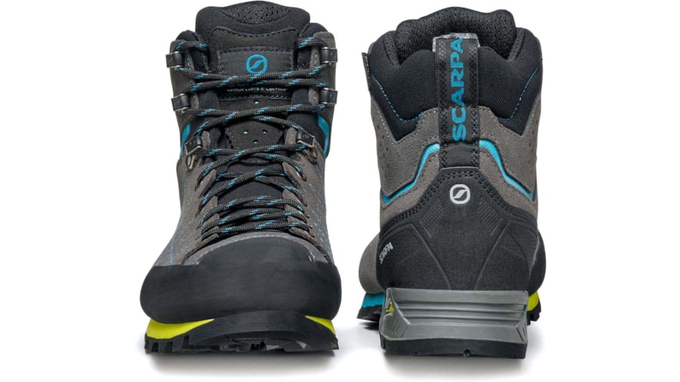 Scarpa Zodiac Plus GTX Backpacking Shoes - Womens, Shark/Maldive, 37, 71110/202.1-SrkMal-37