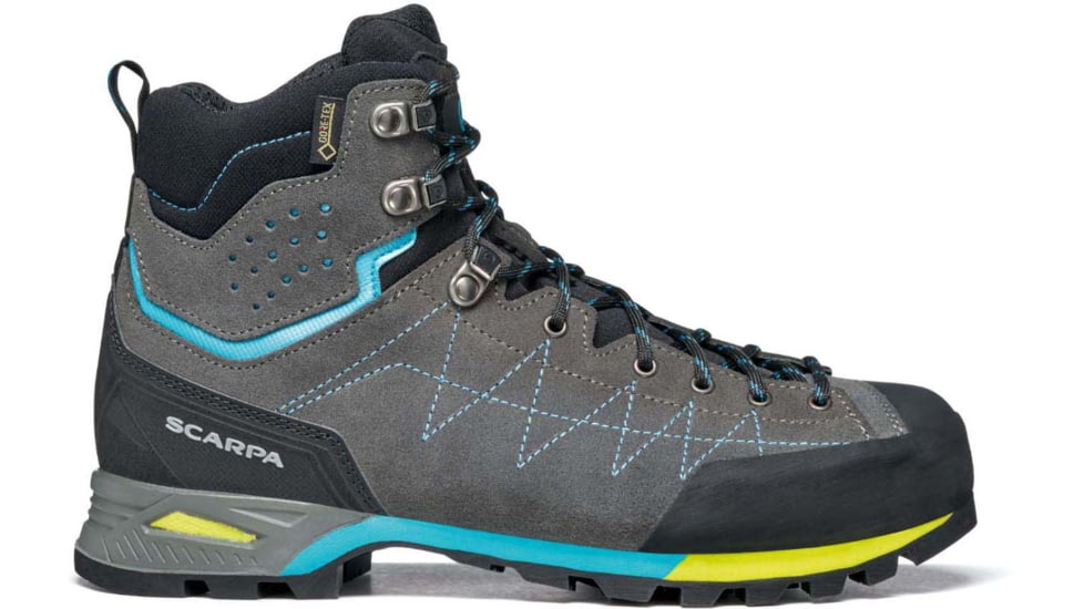 Scarpa Zodiac Plus GTX Backpacking Shoes - Women's, Shark/Maldive, 39.5, 71110/202.1-SrkMal-39.5