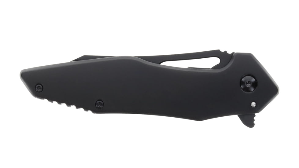 Schrade Killer Whale Folding Knife, AUS-10 Steel Blade, Aluminum Handle, 1159321