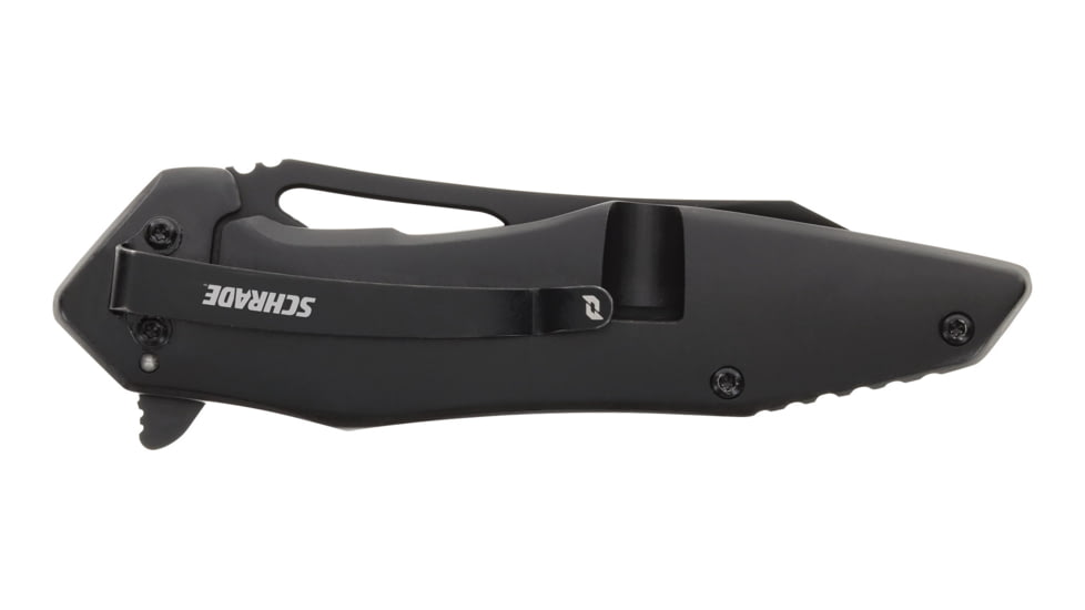 Schrade Killer Whale Folding Knife, AUS-10 Steel Blade, Aluminum Handle, 1159321