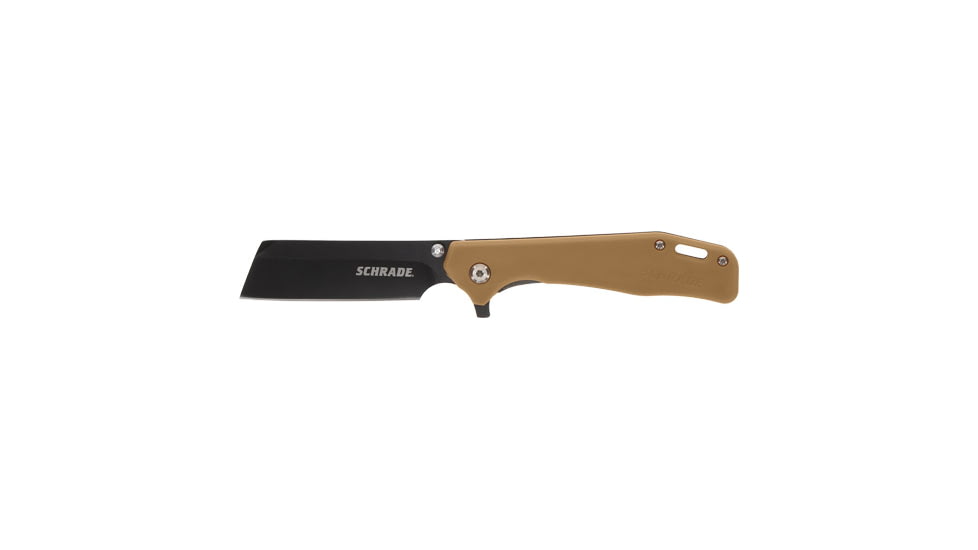 Schrade Knife Ultra Glide Fldr 3.25'' Cleaver Style Blade