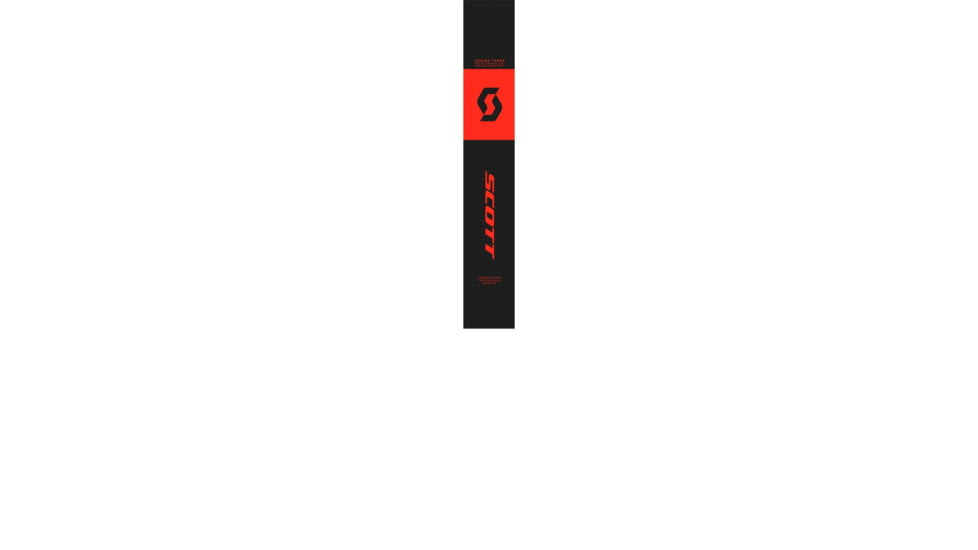 SCOTT Aluguide Poles, Black/Red, 42in-56in, 2918941042340