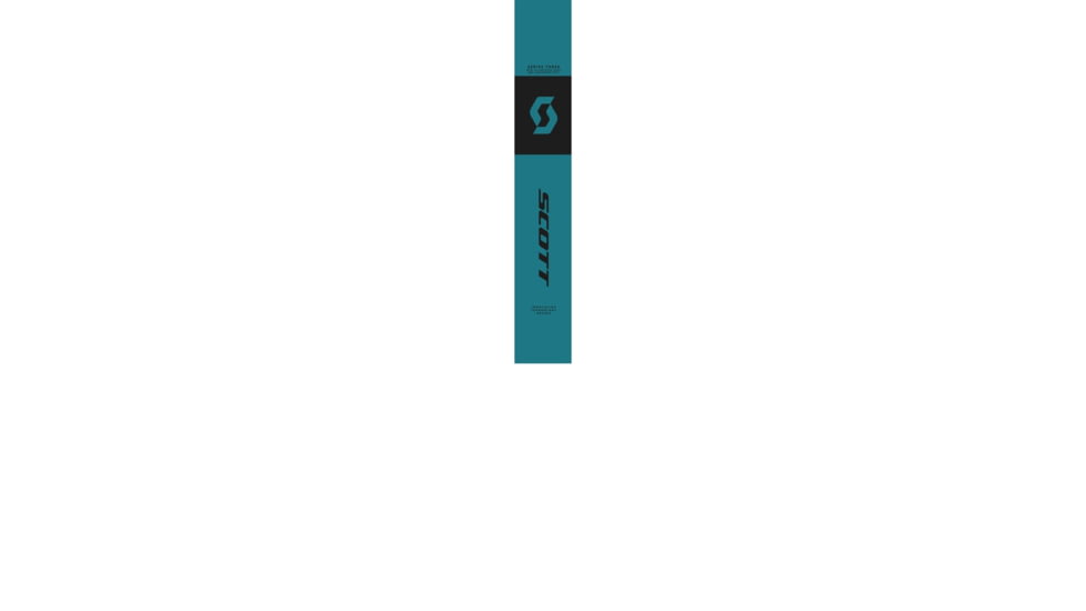 SCOTT Aluguide Poles, Turquoise Blue, 42in-56in, 2918943772340