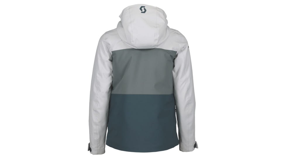 SCOTT B Ultimate Dryo 10 Junior Jacket, Light Grey/Grey Green, Large, 2918737393008