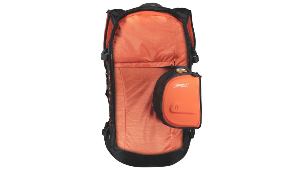 SCOTT Backcountry Patrol AP 30 Kit, Black/Tangerine Orange 2674494656815
