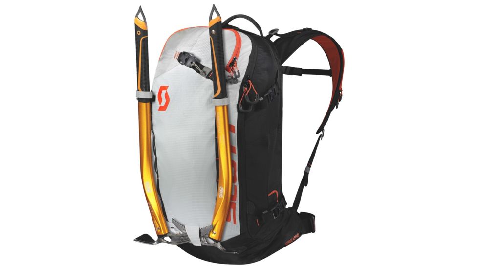 SCOTT Backcountry Patrol AP 30 Kit, Black/Tangerine Orange 2674494656815