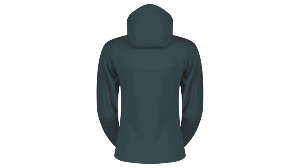 SCOTT Defined Mid Hoody Jacket - Womens, Aruba Green, 2XS, 2918337334005