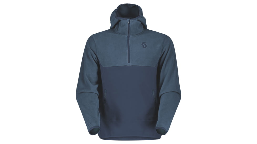 SCOTT Defined Original Fleece PO Hoodie - Mens, Metal Blue/Dark Blue, Medium, 2918097378007