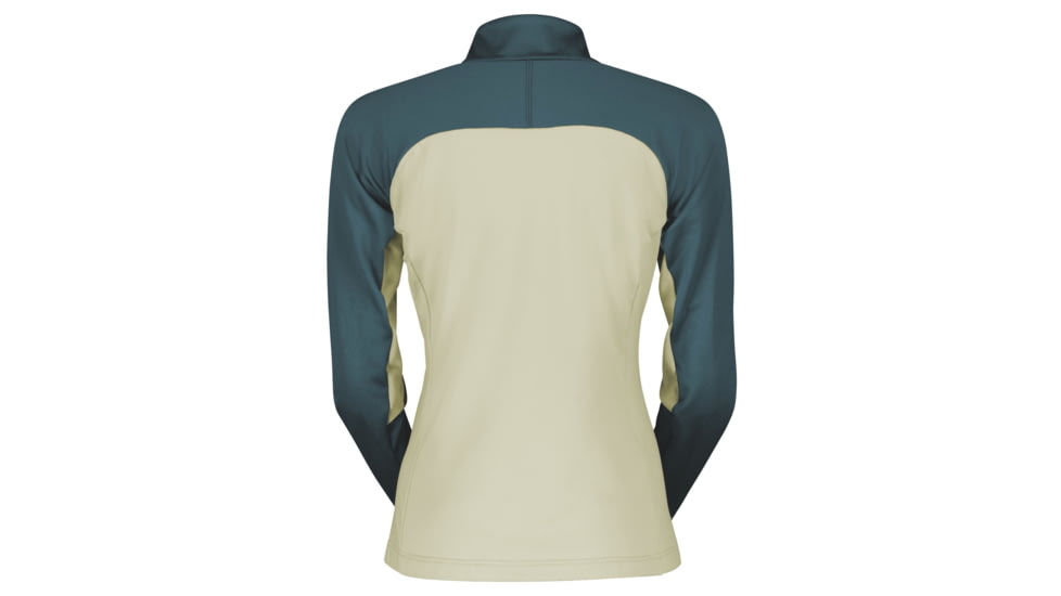 SCOTT Defined Tech Jacket - Womens, Aruba Green/Pale Yellow, Large, 2918327337009