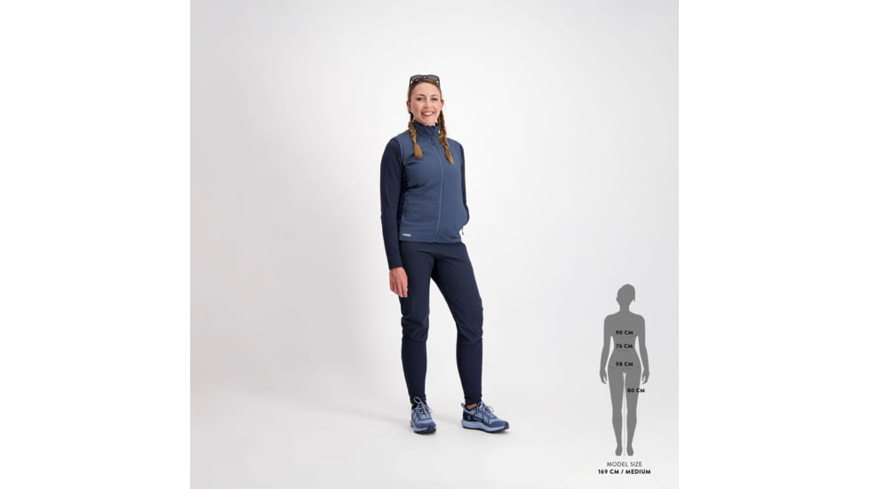 SCOTT Explorair Alpha Vest - Womens, Metal Blue/Dark Blue, Extra Small, 2918187378006