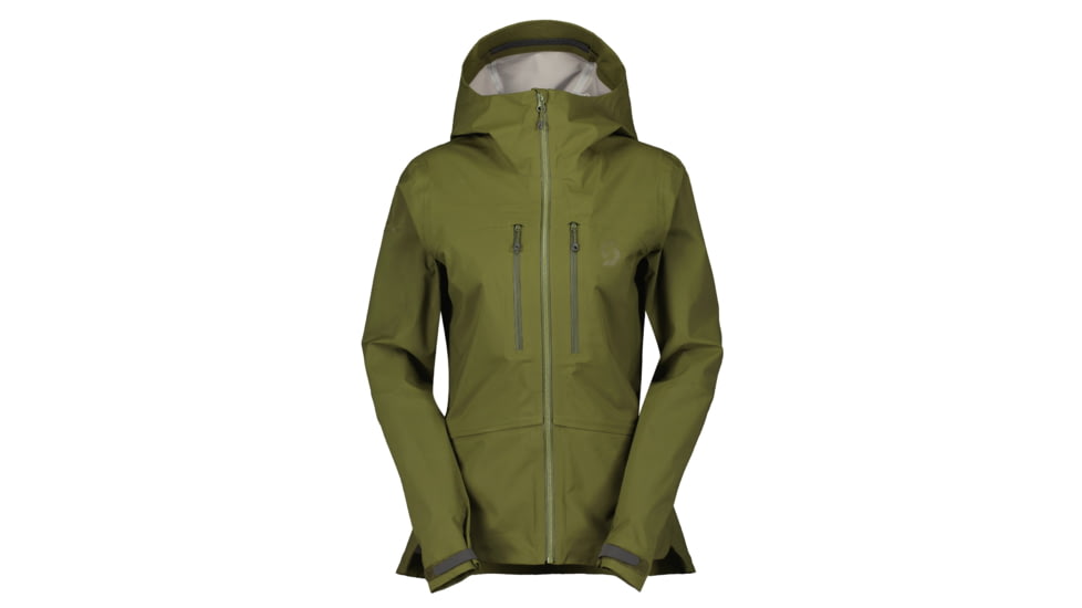 SCOTT Explorair DryoSpun 3L Jacket - Womens, Fir Green, Medium, 4109587340010