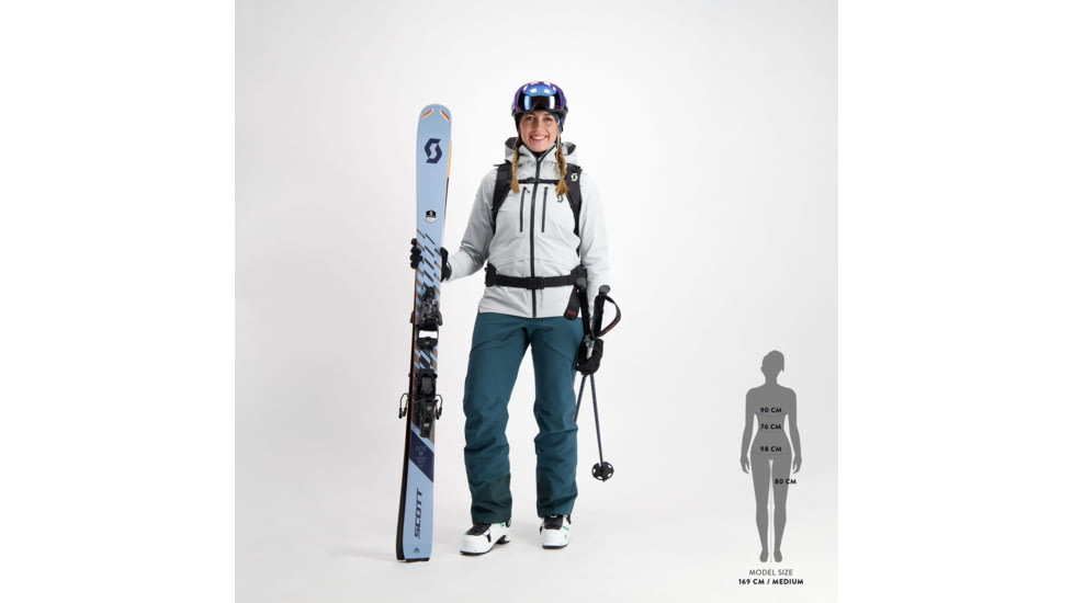 SCOTT Explorair DryoSpun 3L Jacket - Womens, Light Grey, 2XS, 2918610177005
