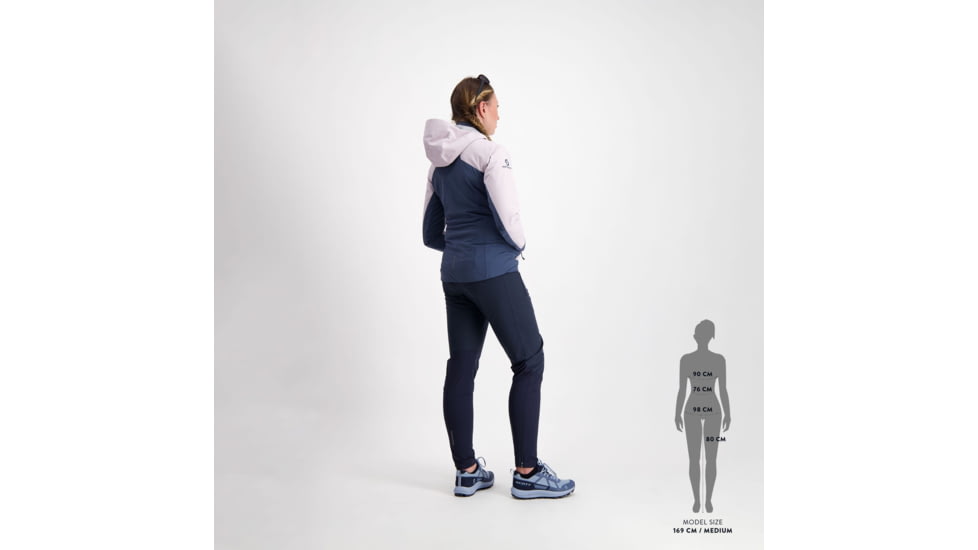 SCOTT Explorair Hybrid LT Jacket - Womens, Sweet Pink/Metal Blue, Large, 2918667382009