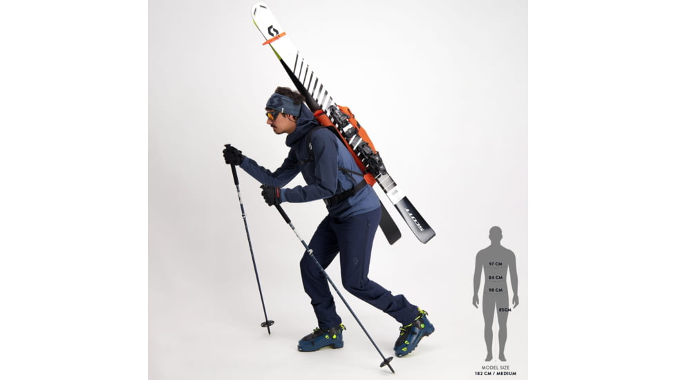 SCOTT Explorair Softshell Pants - Mens, Dark Blue, Large, 2918530114008