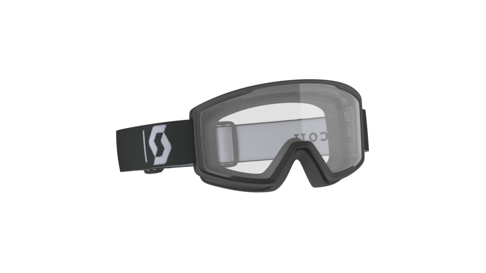 SCOTT Factor Goggle, Black/White/Clear, 2835681007043