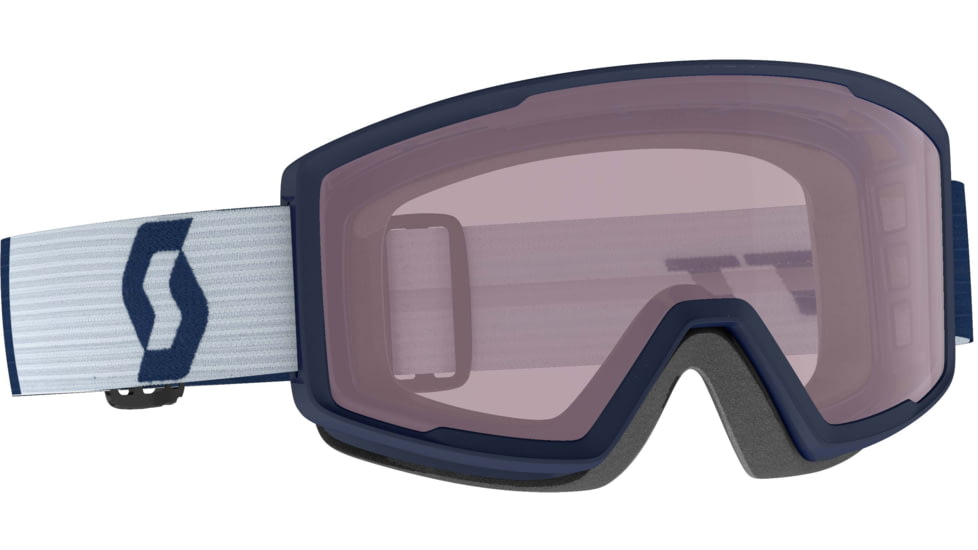 SCOTT Factor Goggle, Dark Blue/Light Grey/Enhancer, 2835686765004