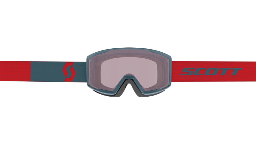 SCOTT Factor Goggle, Neon Red/Aruba Green/Enhancer, 2835687411004