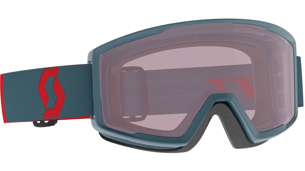 SCOTT Factor Goggle, Neon Red/Aruba Green/Enhancer, 2835687411004