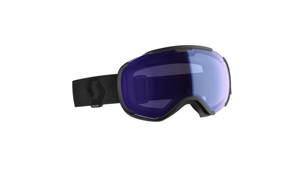 SCOTT Faze II Goggle, Black/Illuminator Blue Chrome, 2718160001342