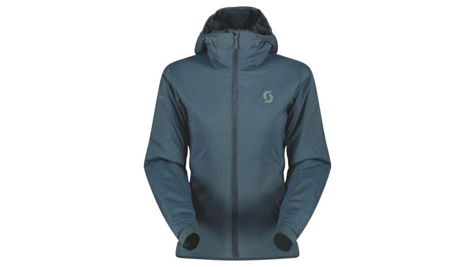 SCOTT Insuloft Light Hoody Jacket - Womens, Aruba Green, Small, 2918267334007
