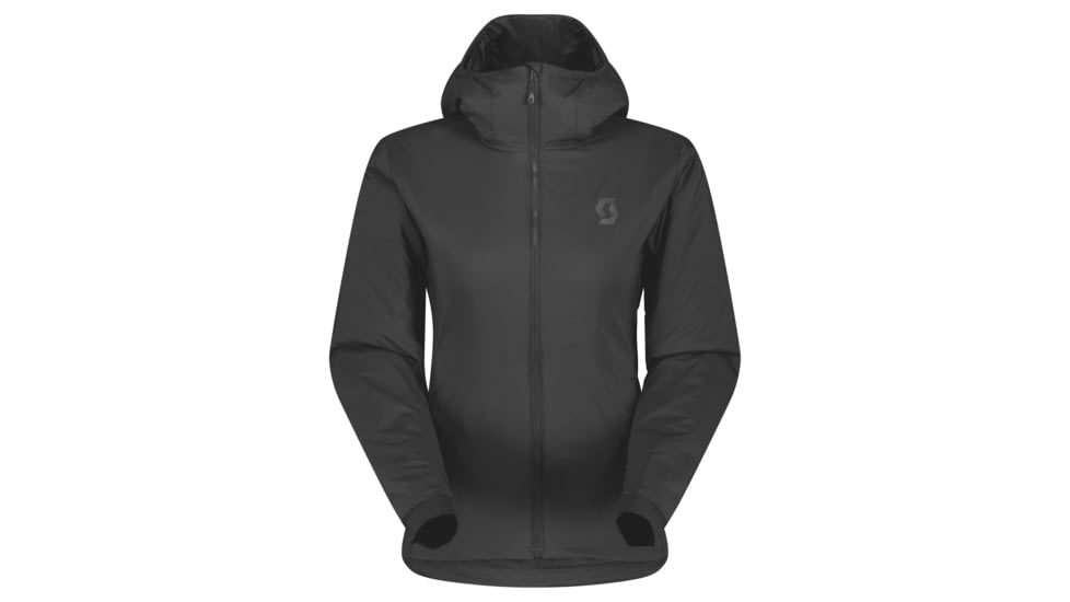SCOTT Insuloft Light Hoody Jacket - Womens, Black, Small, 2918260001007
